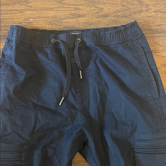 ZANEROBE Supershot Navy Cargo Jogger Pants SZ 34 - Picture 11 of 13